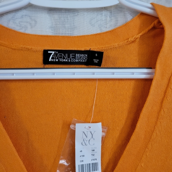 7th Avenue Design Studio New York & Company Women's Cardigan Sweater Size S - Picture 3 of 7